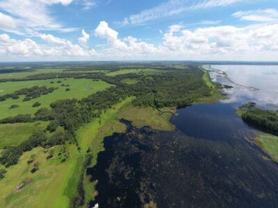 Waterlin aerial view of development area